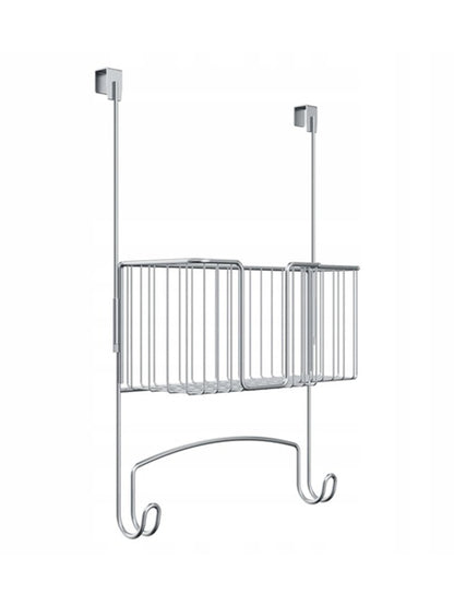 Metal Iron and Ironing Board Holder by Aquapur with extra space for accessories