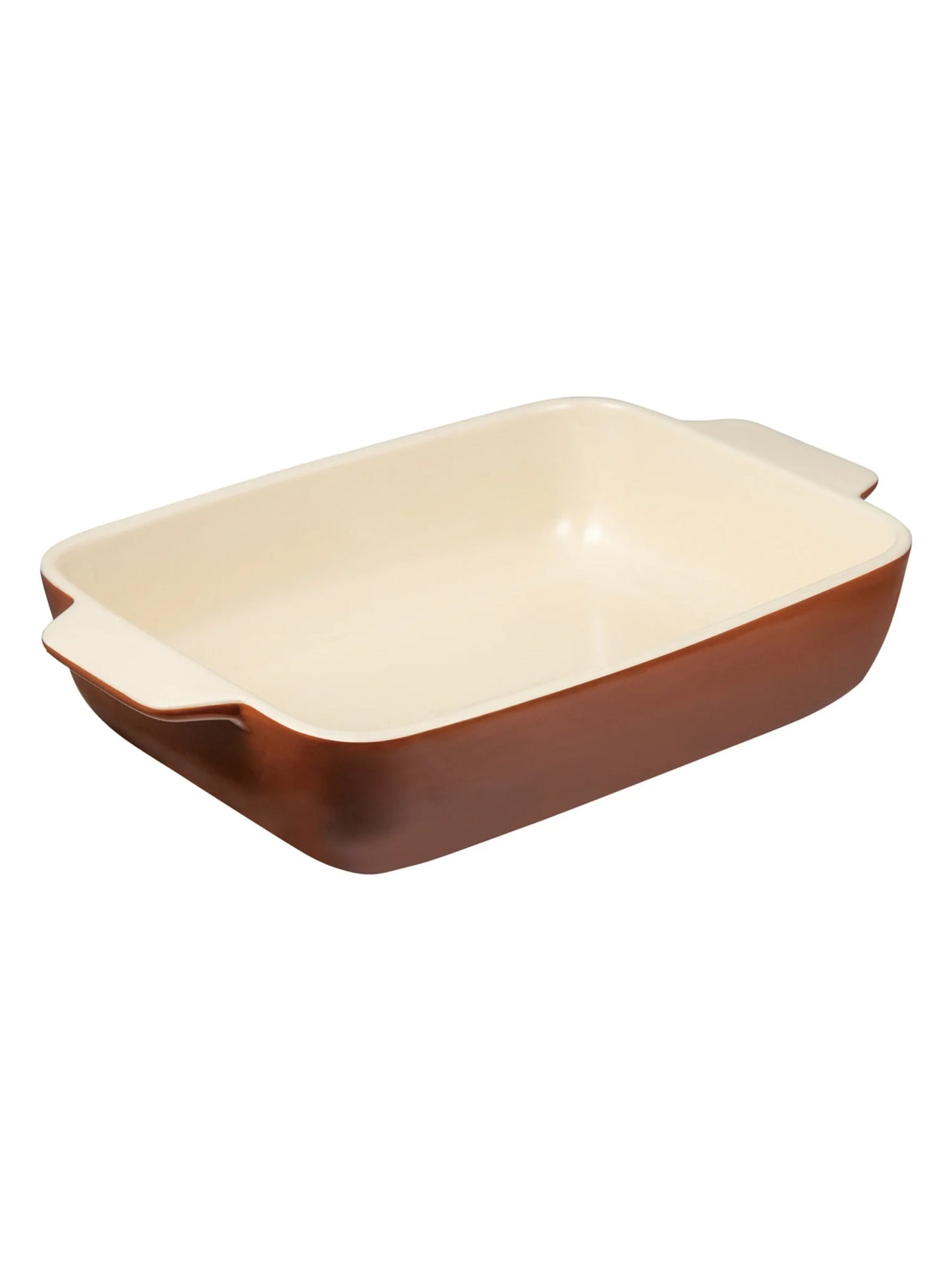 Masterpro Stoneware Oven Dish in brown color, featuring a 33*21*7cm size and high temperature resistance