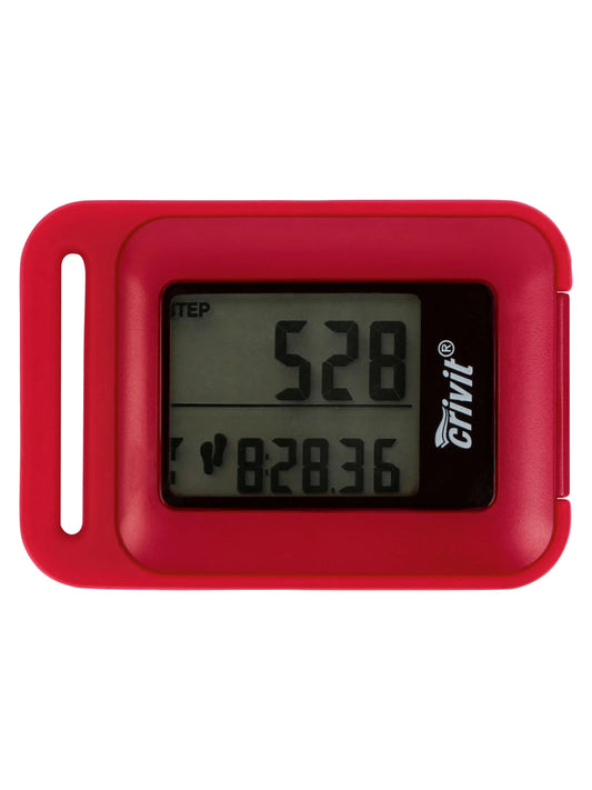 Crivit 3D sensor pedometer with 7-day storage and multiple features