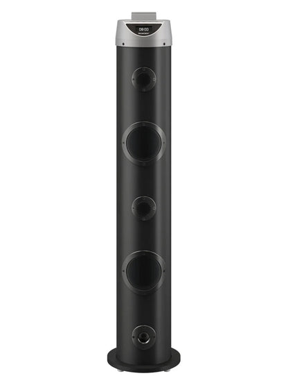Silver Crest Bluetooth Soundtower with powerful sound and wireless streaming capabilities