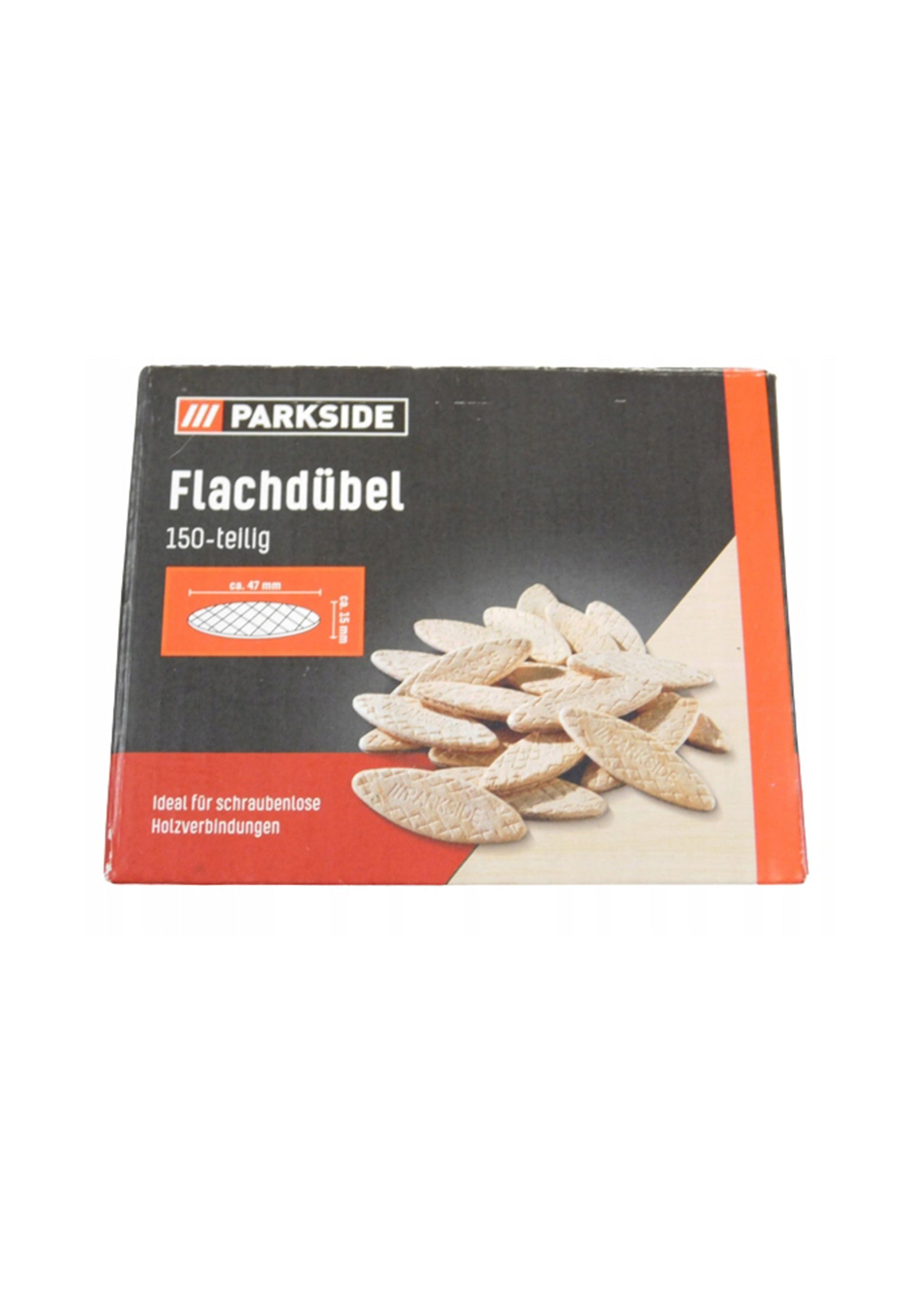 150-piece Parkside jointing biscuits made from compressed beech wood