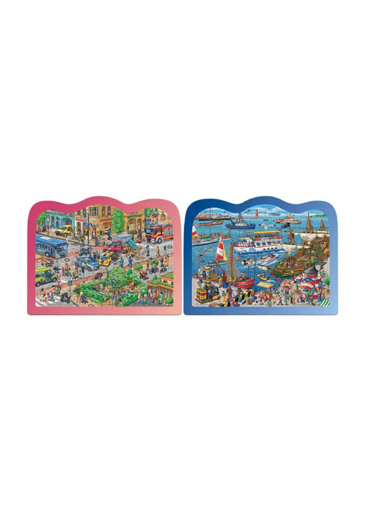 42 Pcs Puzzle Set by Play Tive Junior, promoting motor skills, logical thinking, and learning numbers
