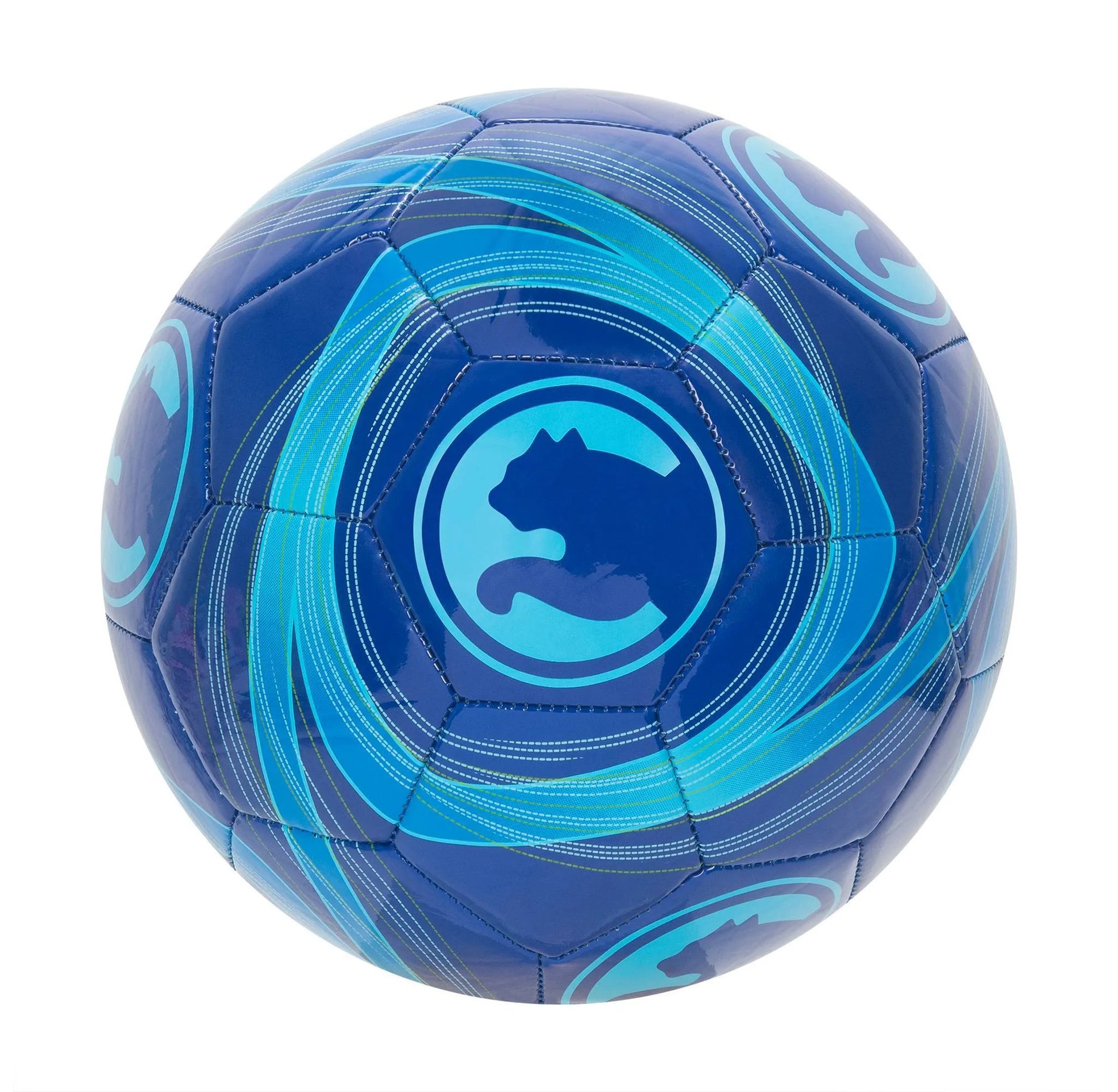 ProCat by Puma Cyclone Size 3 Sports Ball in blue color with durable cover and premium grip