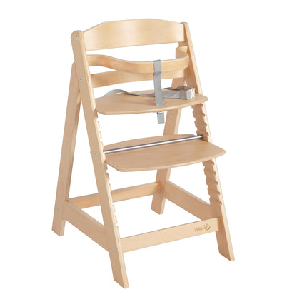 Roba Sit Up III Adjustable High Chair, Natural/White