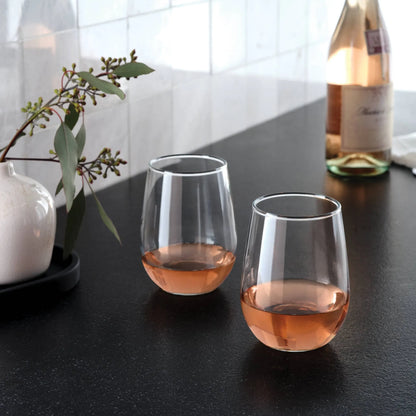 Threshold 15oz Stemless Hutton Wine Glasses 6-Pack