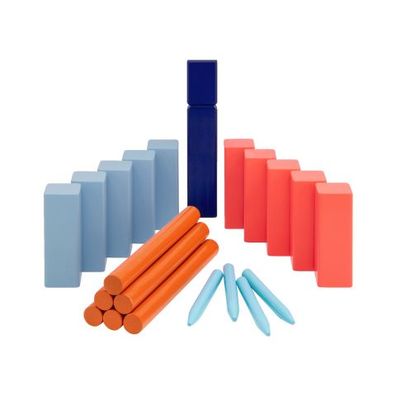 Outdoor KUBB Traditional Wooden Throwing Game
