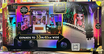 Cove Toy House Rainbow High Tour Bus & Stage Playset