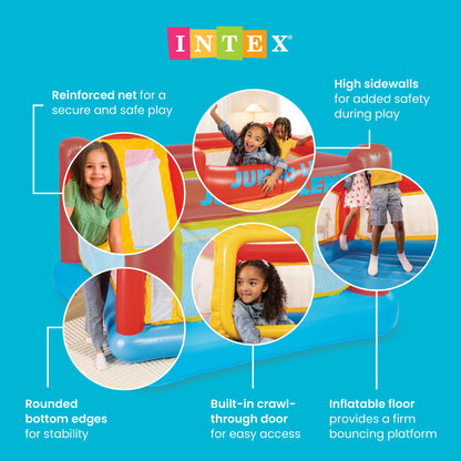 Intex Jump-O-Lene Inflatable Trampoline Bounce House