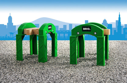 BRIO World Stacking Supports for Kids' Train Sets