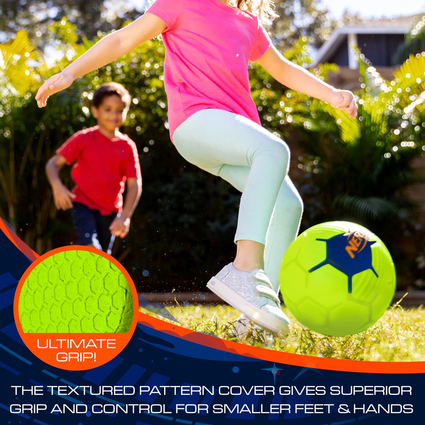 NERF Proshot Youth Soft Mini Foam Soccer Ball