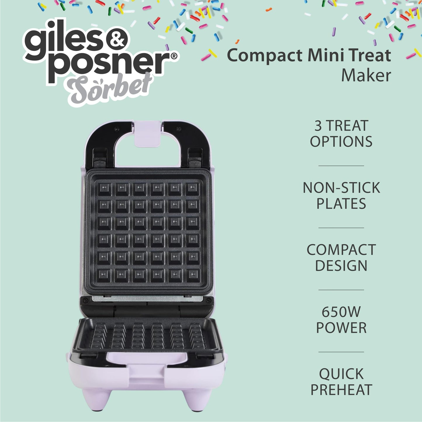 Giles & Posner 3 in 1 Mini Treat Maker