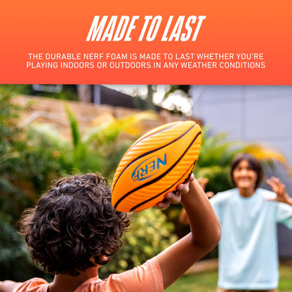 Nerf Spiral Grip Mini Soft Foam Football for Kids