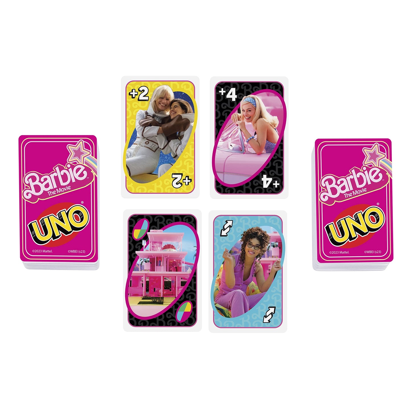 Mattel Games UNO Barbie The Movie Inspired Card Game