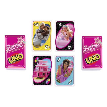 Mattel Games UNO Barbie The Movie Inspired Card Game