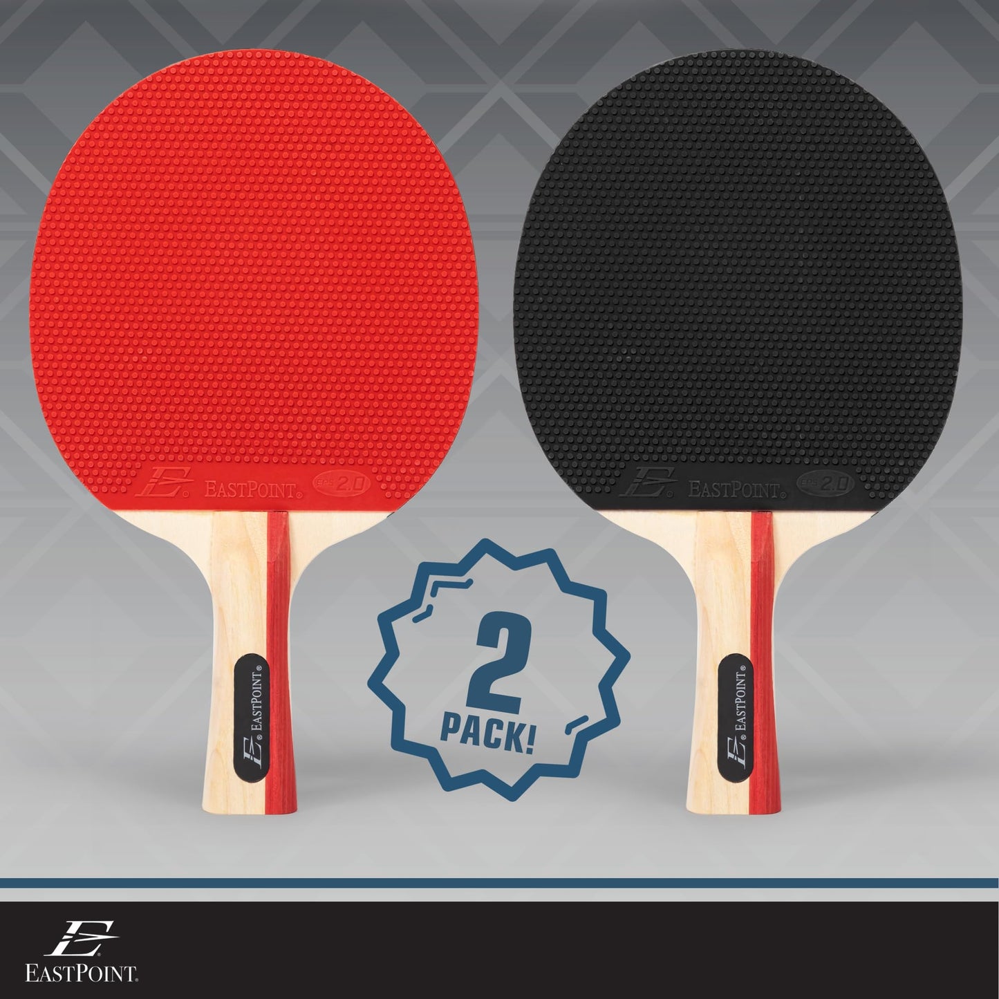 EastPoint Sports Durable Wood Ping Pong Paddle Set