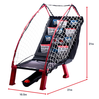 Franklin Sports Anywhere Basketball Arcade Game - Indoor Electronic Basketball Game