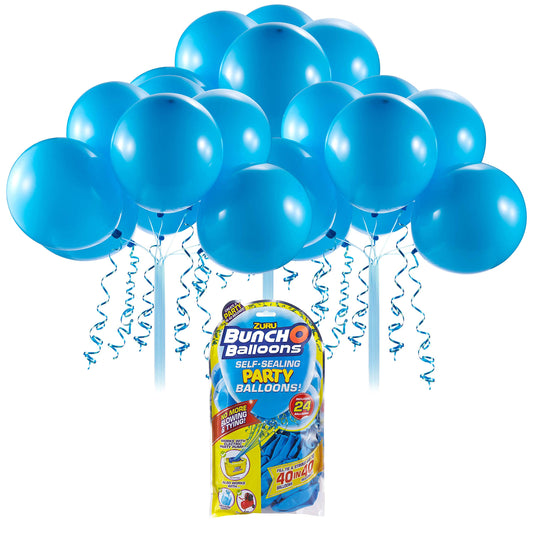 Bunch O Balloons ZURU Self-Sealing Latex Party Balloons in blue color