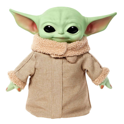 Mattel Star Wars Grogu plush toy with sound and movement features