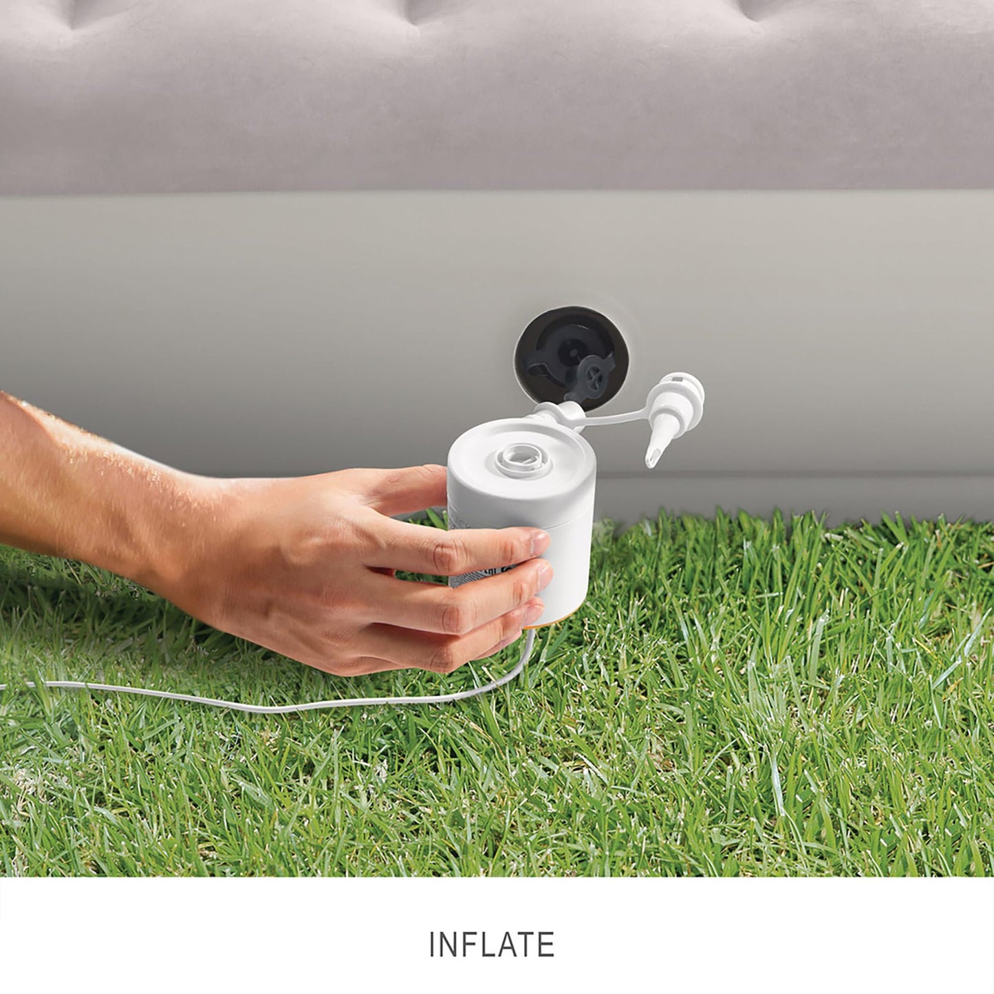 MaruHub Portable Quick-Fill USB Electric Air Pump