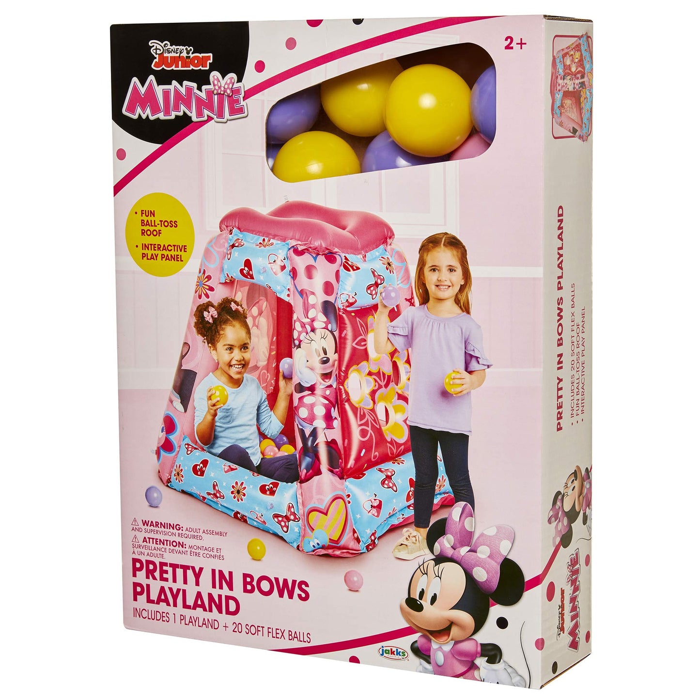 Minnie Mouse Kids Ball Pit with 20 Balls