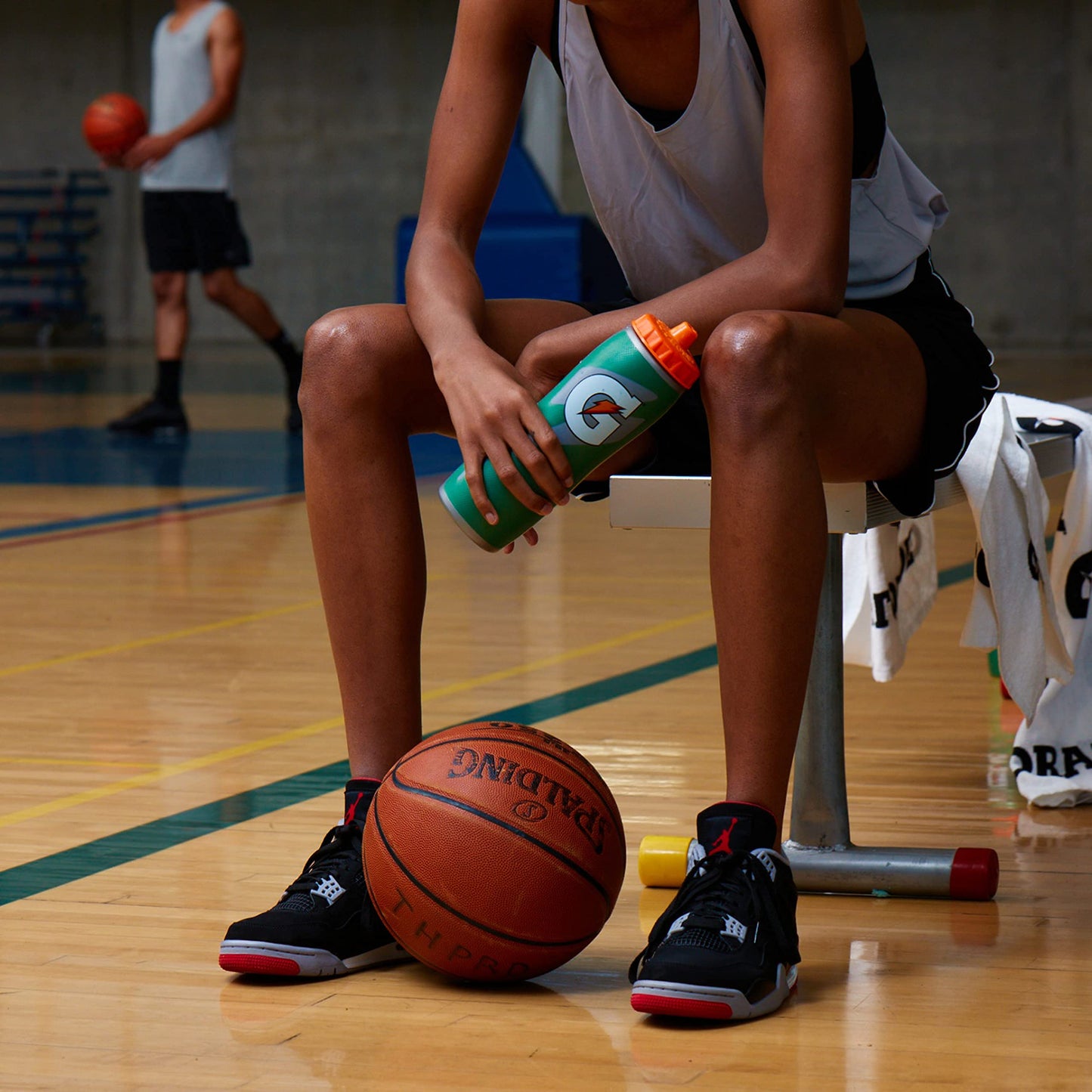 Gatorade 32oz Gator-skin Bottle, Green