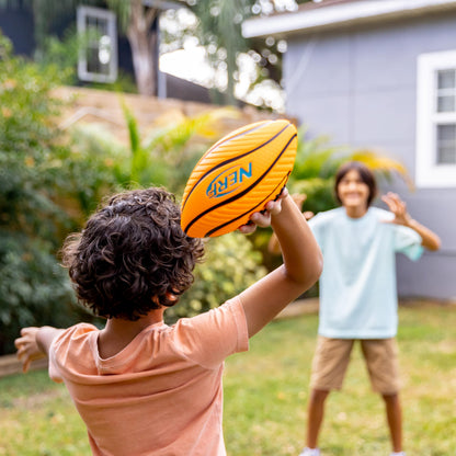 Nerf Spiral Grip Mini Soft Foam Football for Kids