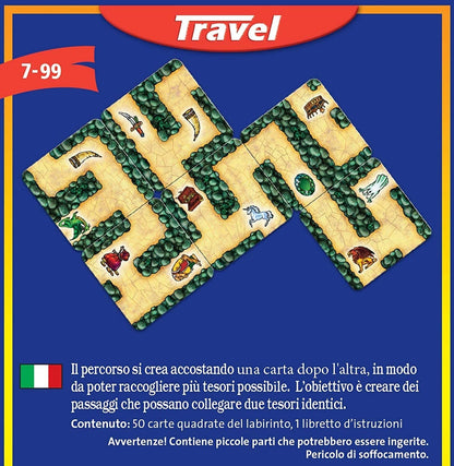 Ravensburger Labyrinth Travel Game Multicoloured