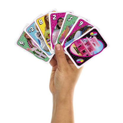 Mattel Games UNO Barbie The Movie Inspired Card Game