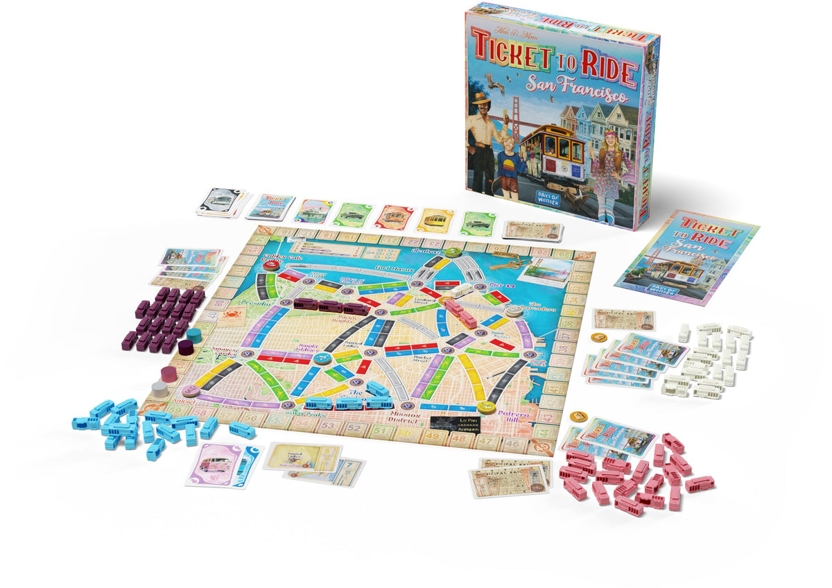 Asmodee Ticket to Ride San Francisco Board Game