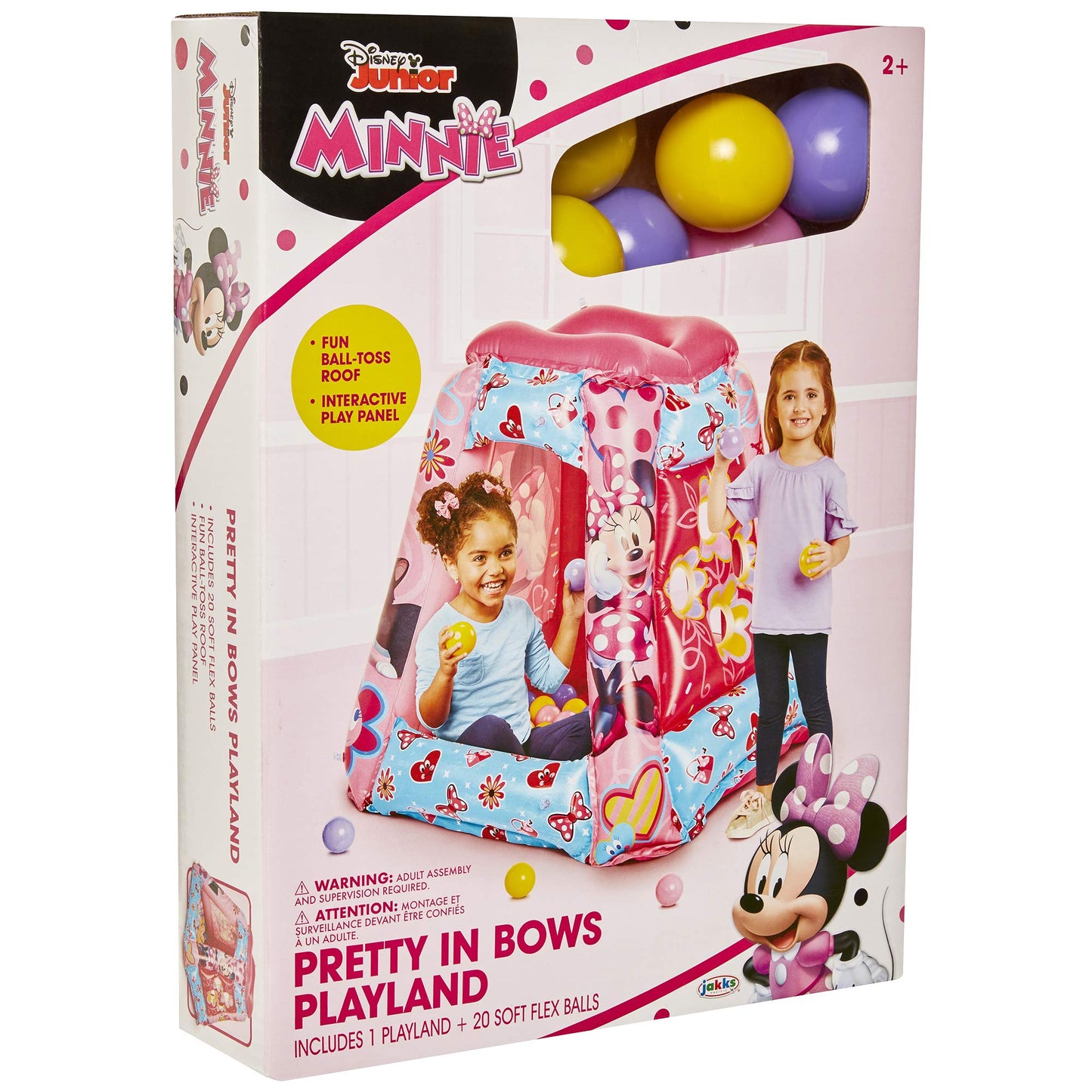 Minnie Mouse Kids Ball Pit with 20 Balls