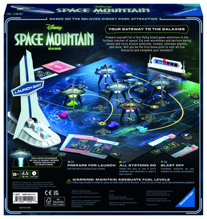 Ravensburger Disney Space Mountain All Systems Go Racing Game