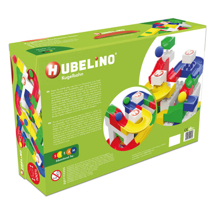 Hubelino 123-Piece Marble Run Building Set