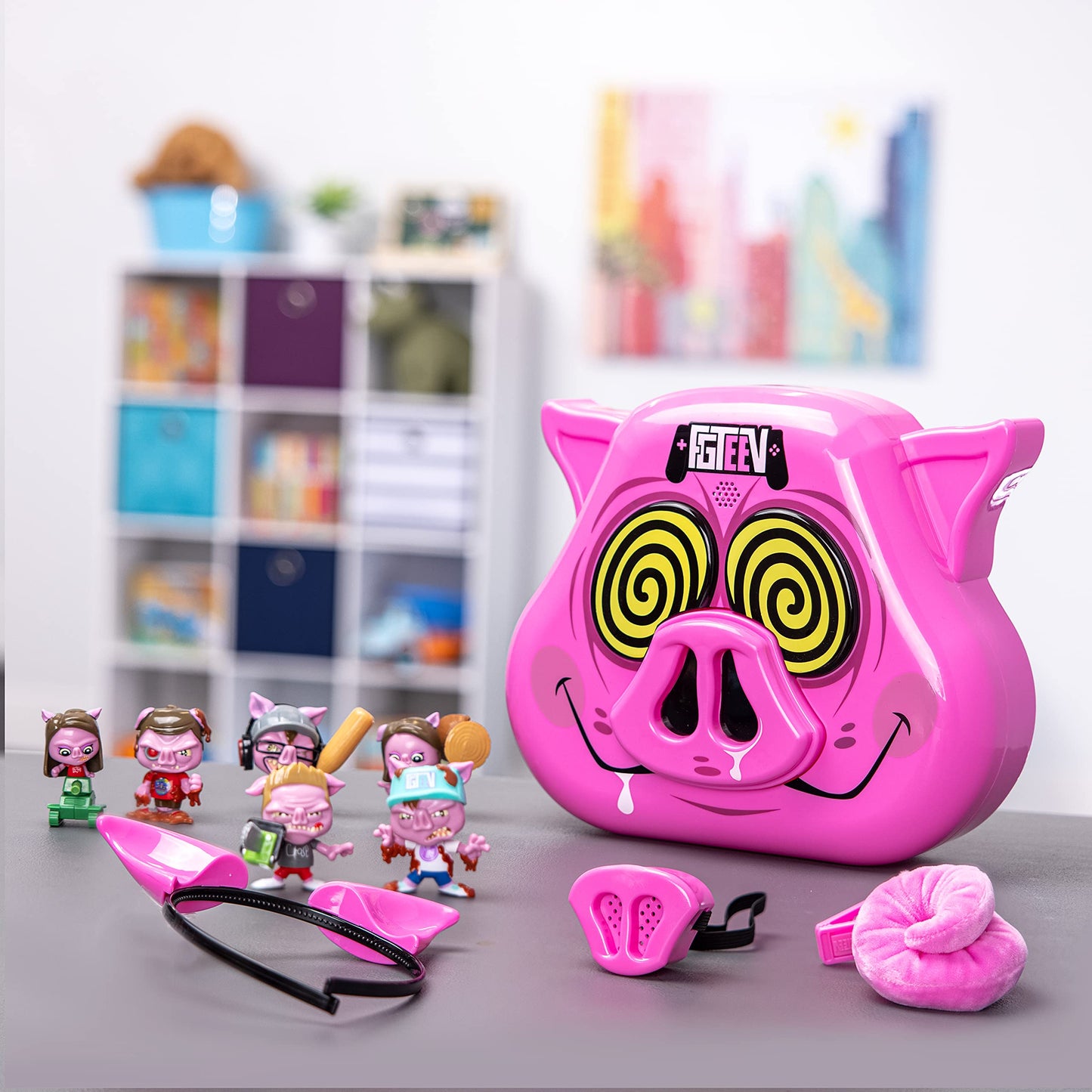 FGTeeV Psycho Pig Party Pack with 6 Mini Figures and Accessories