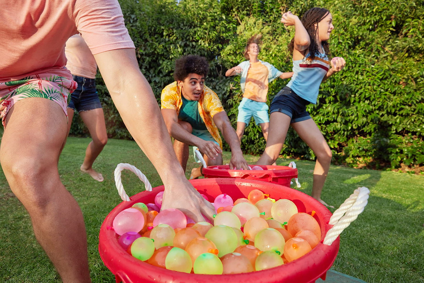 ZURU Bunch O Balloons Tropical Party 280 Rapid-Filling Self-Sealing Wa