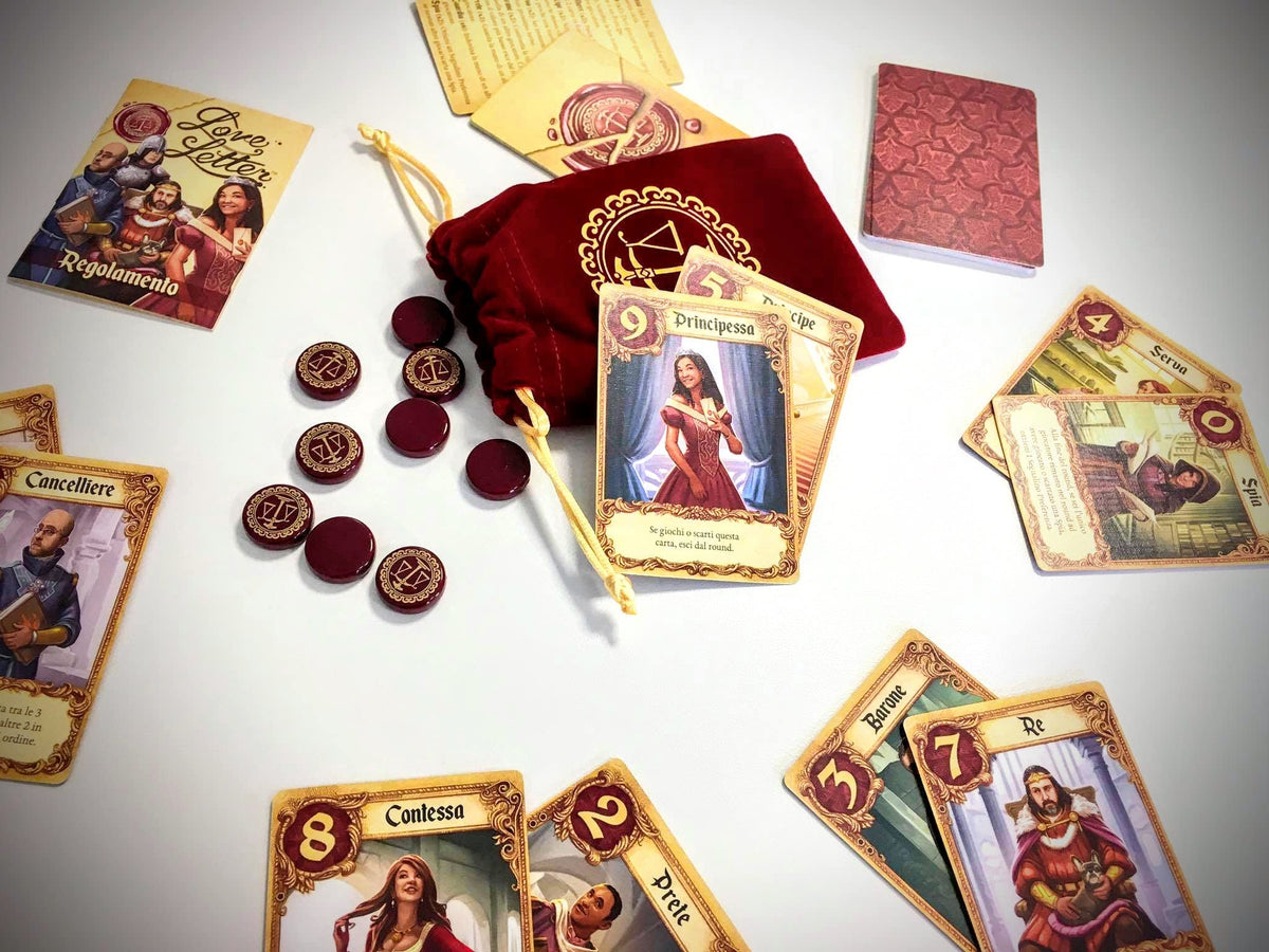 Asmodee Love Letter Card Game - Italian Edition