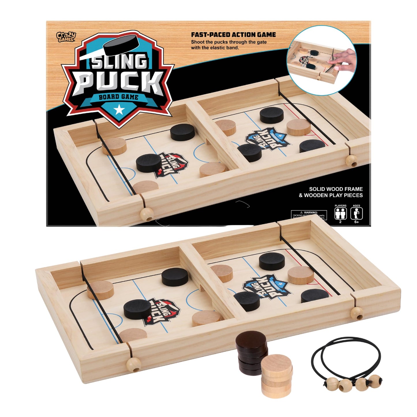 Crazy Games Fast Sling Puck Game