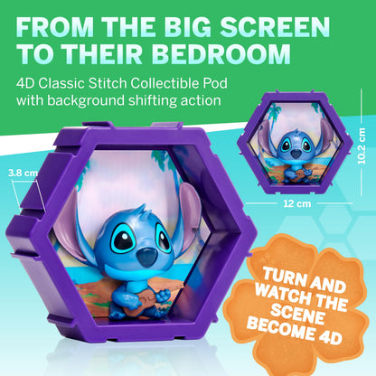 WOW! PODS 4D Disney Classic Stitch Collectable Bobble-head