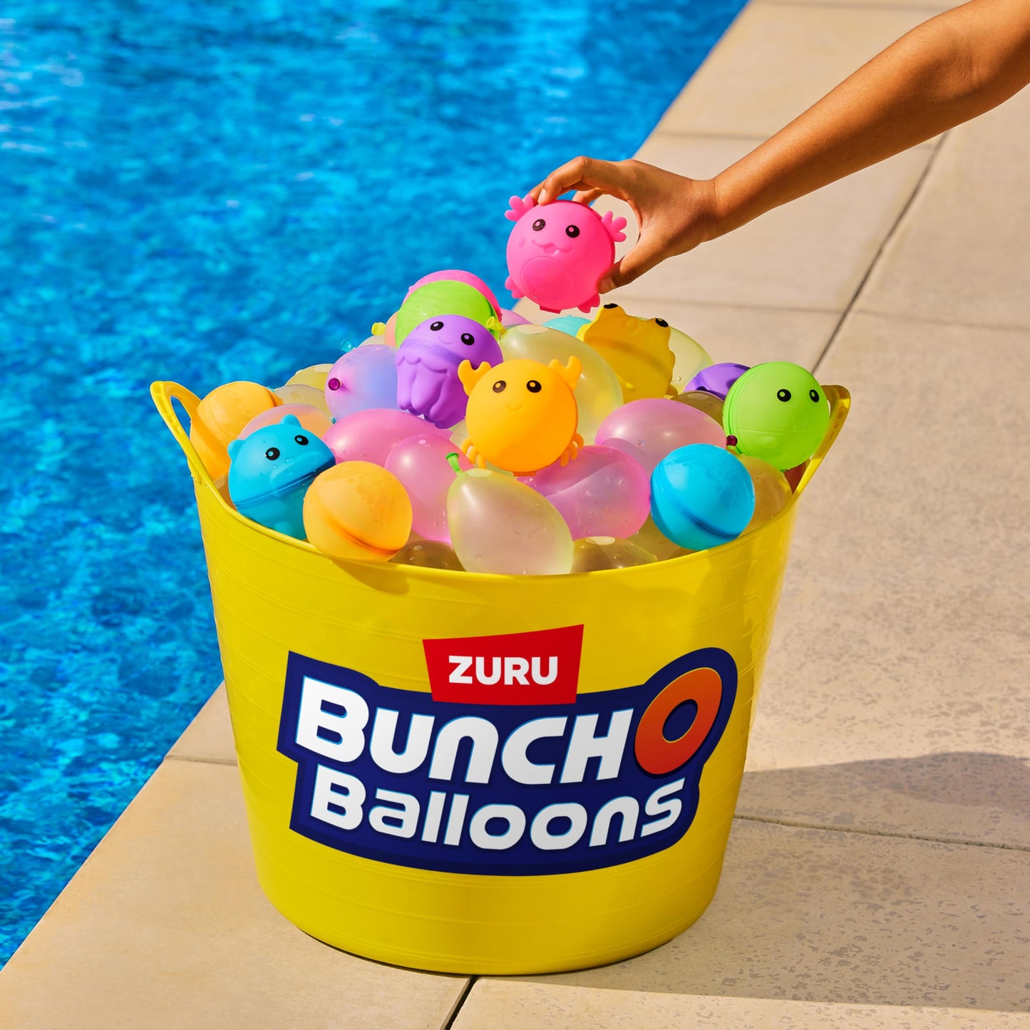 ZURU Bunch O Balloons Tropical Party 280 Rapid-Filling Self-Sealing Wa