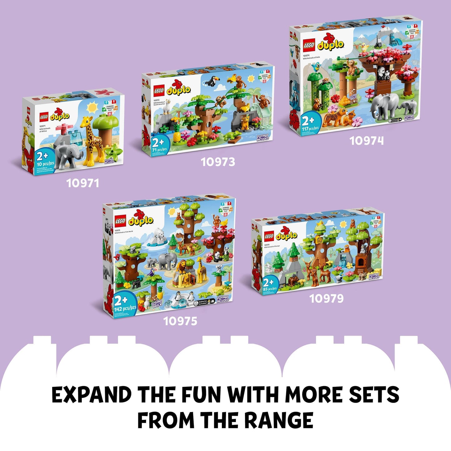 LEGO DUPLO Wild Animals of the Ocean Building Set