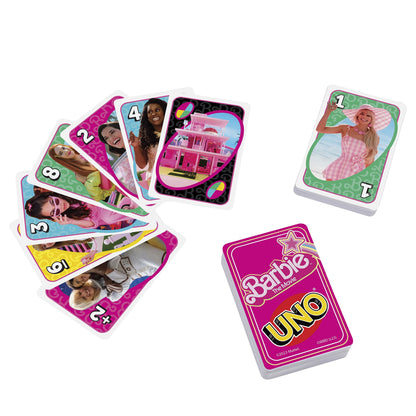 Mattel Games UNO Barbie The Movie Inspired Card Game