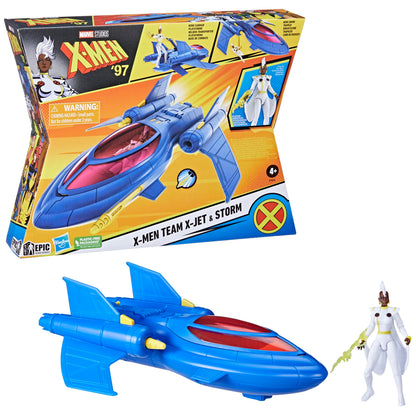 Marvel X-Men Team X-Jet and Storm Action Figure Set