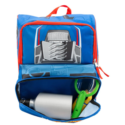 AI ACCESSORY INNOVATIONS Hot Wheels Blue Sneddon #25 Twinduction Race Car 14" Mini Backpack