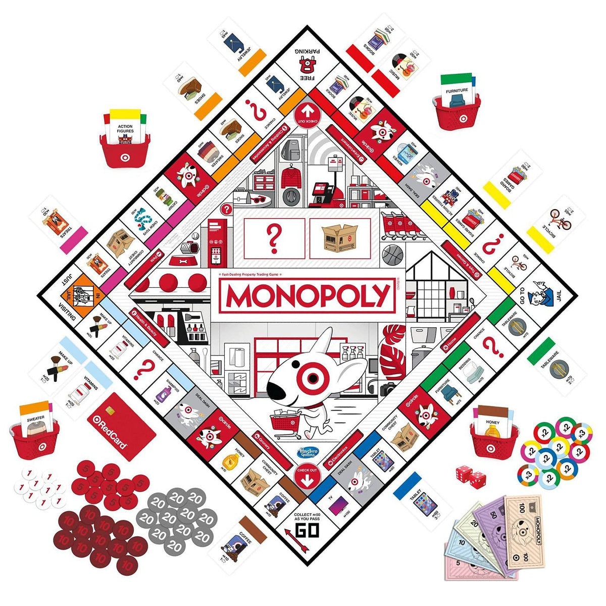 Monopoly Game: Target Edition Family Board Game