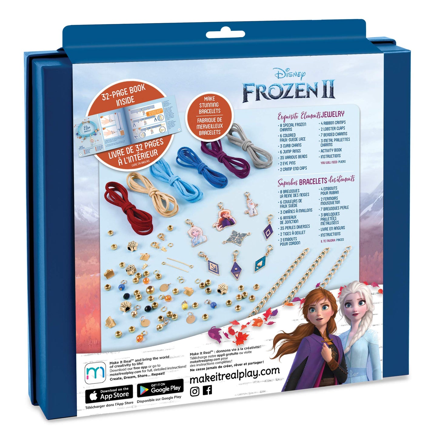 Make It Real Disney Frozen 2 Elements Jewelry Set