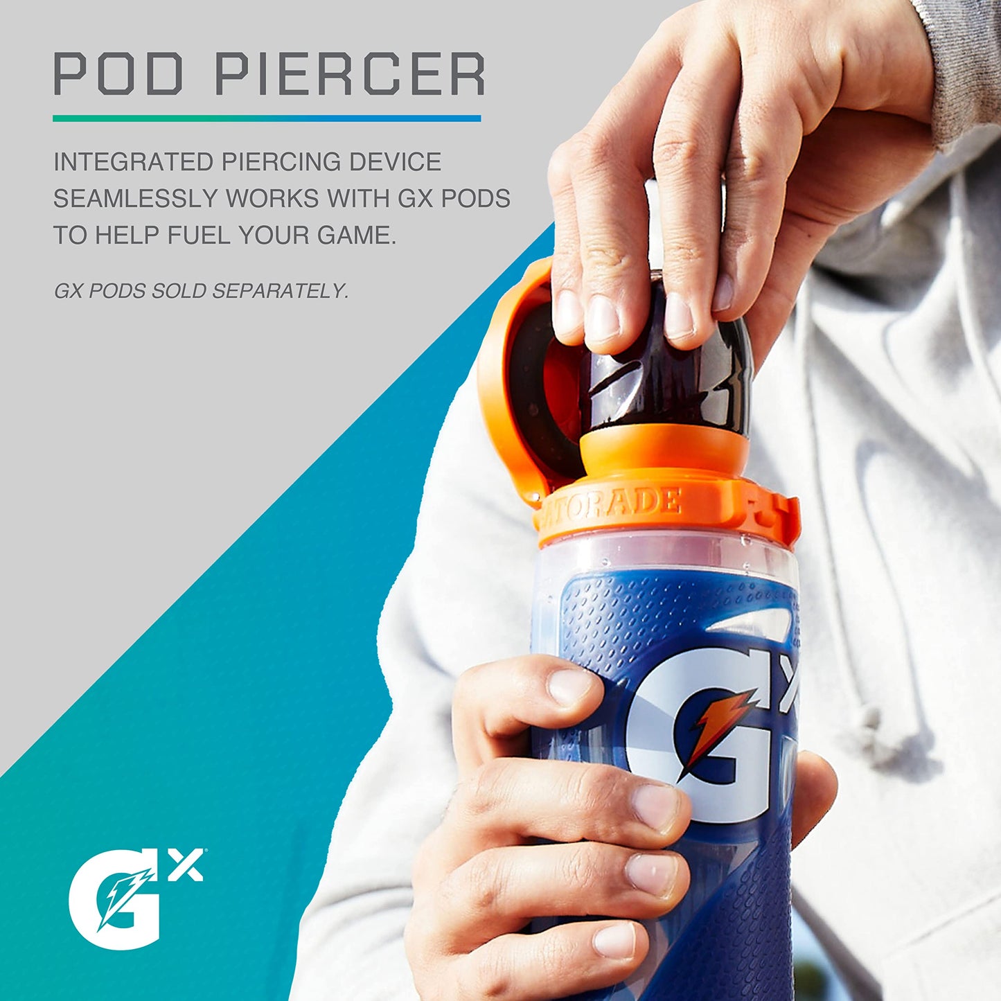 Gatorade Gx 30 oz Customizable Squeeze Bottle