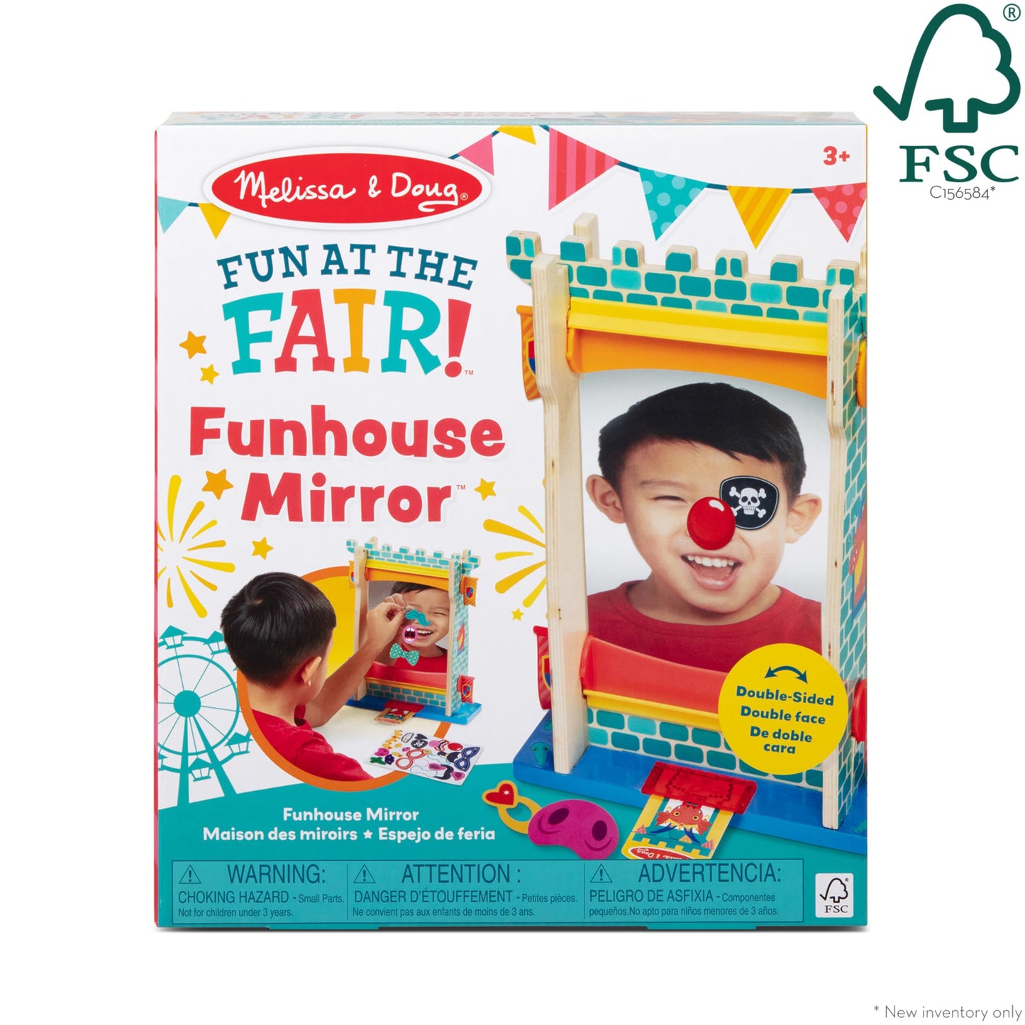 Melissa & Doug Fun at the Fair! Funhouse Mirror