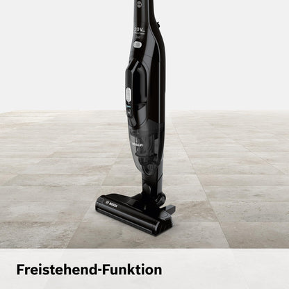 Bosch BBHF220 2-in-1 Vacuum Cleaner Broom, Black
