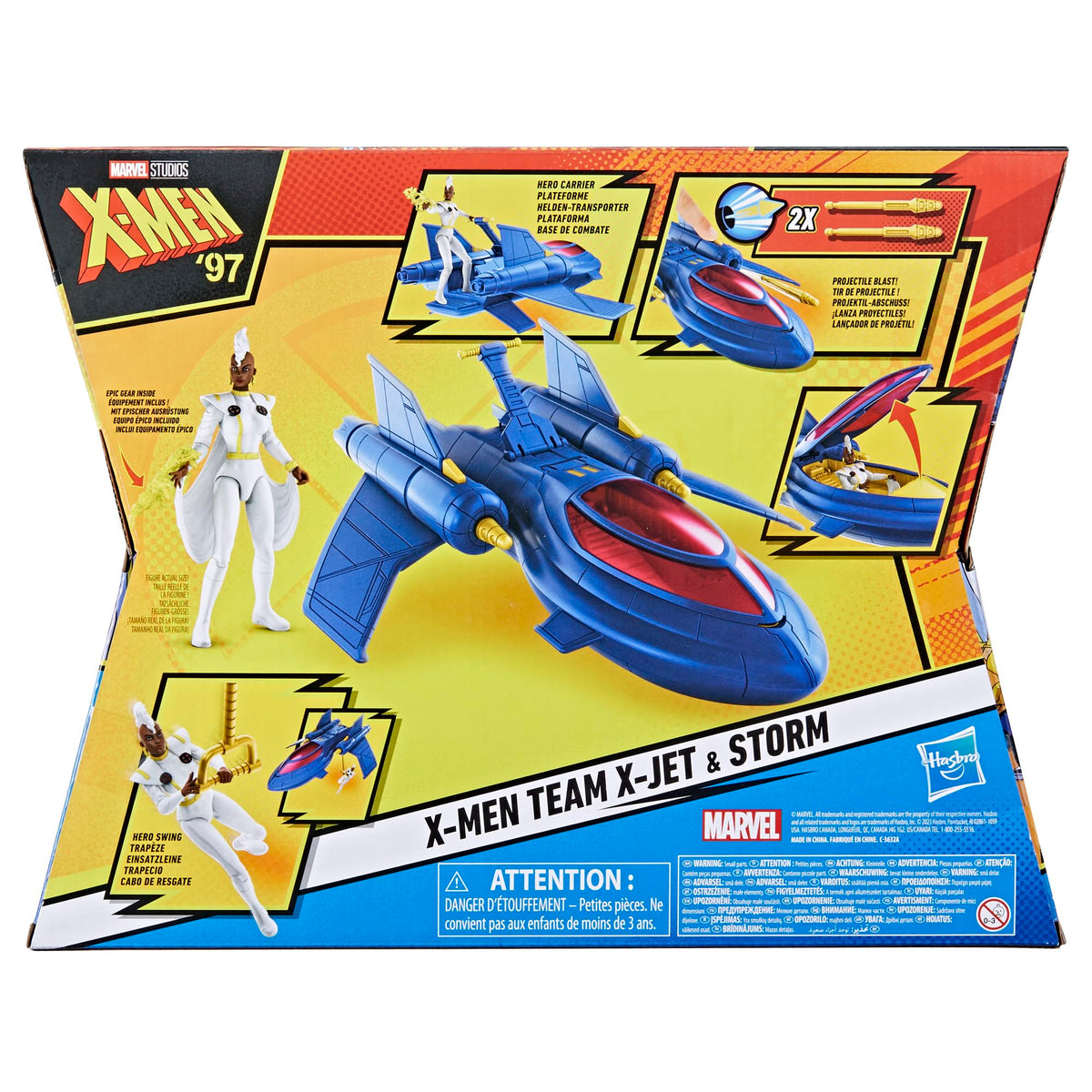 Marvel X-Men Team X-Jet and Storm Action Figure Set