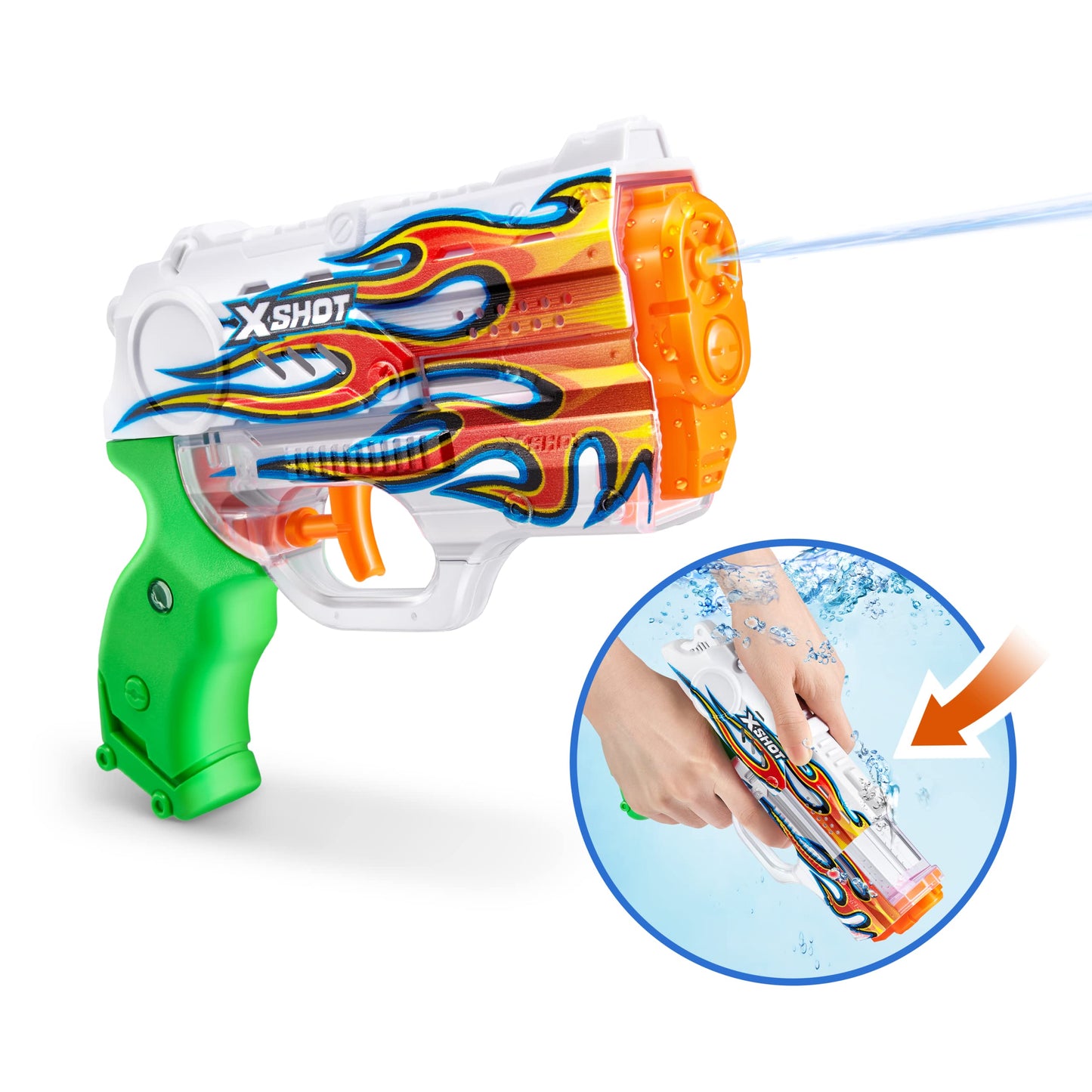 Zuru X-Shot Fast-Fill Skins Nano Water Blaster