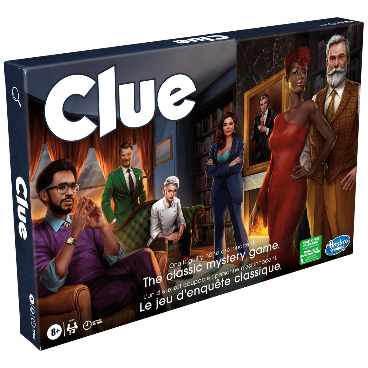 Hasbro Gaming Cluedo Board Game for Detective Mystery